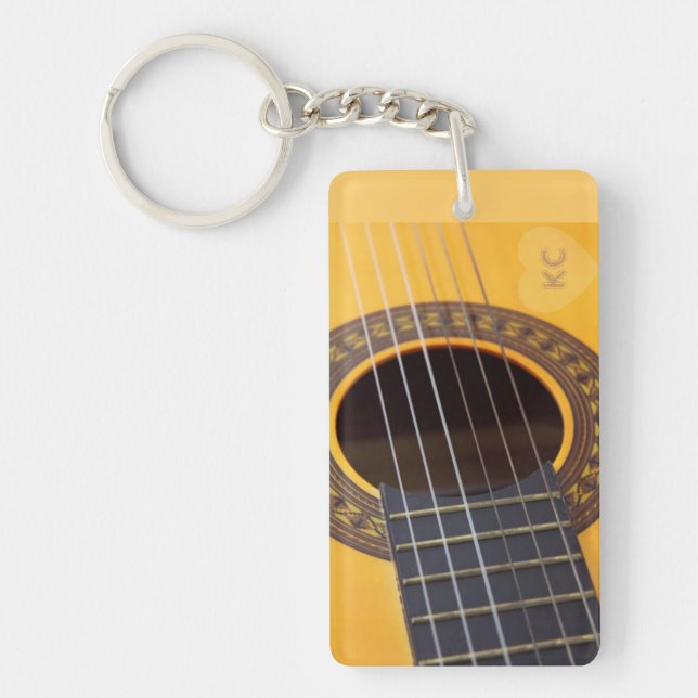 Acoustic Guitar Key Ring (Front)