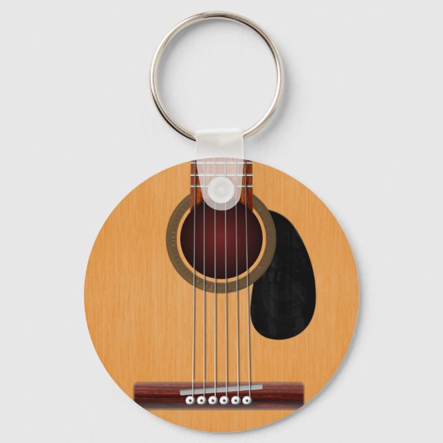 Acoustic Guitar Key Ring (Front)