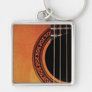 Acoustic Guitar Key Ring