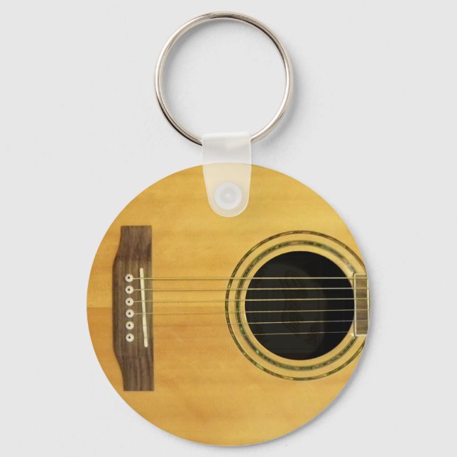 Acoustic Guitar Key Ring (Front)