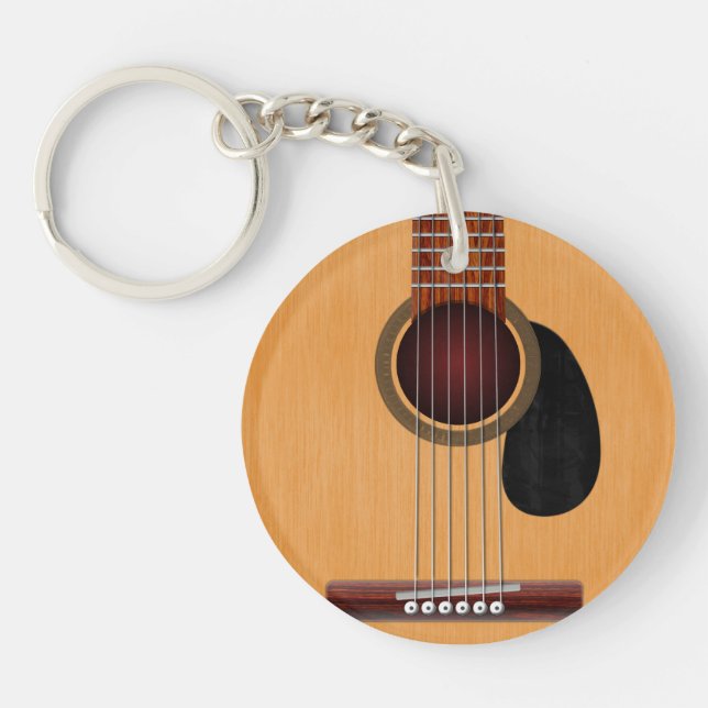 Acoustic Guitar Key Ring (Front)