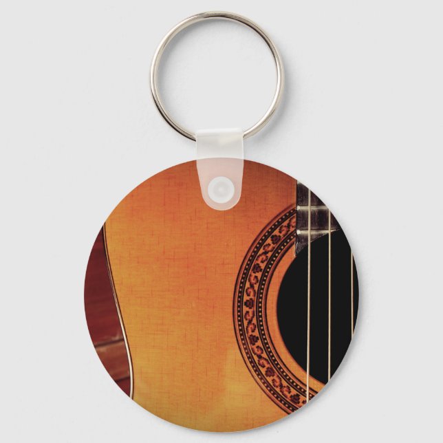 Acoustic Guitar Key Ring (Front)