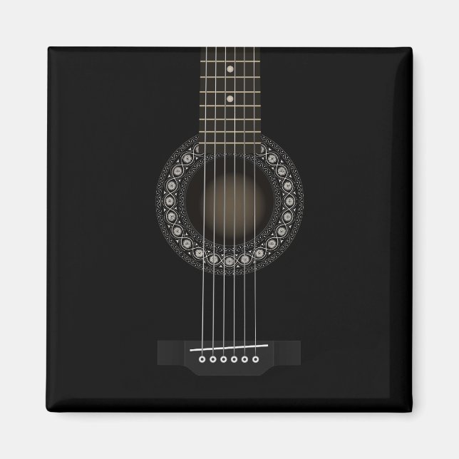 Acoustic Guitar Magnet (Front)