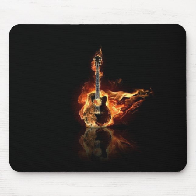 Acoustic Guitar Mouse Mat (Front)