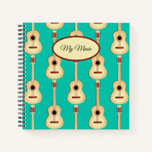 Acoustic Guitar / Music Notebook