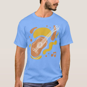 Acoustic Guitar Music Vibes Guitars 127 T-Shirt