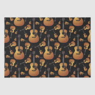 Acoustic Guitar Musician Music Teacher Tissue Paper