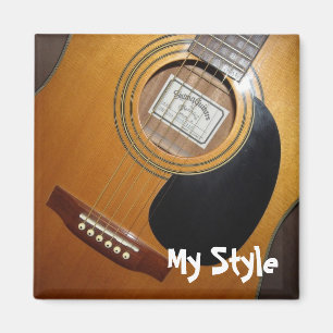 Acoustic Guitar - My Style Magnet