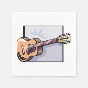 Acoustic Guitar Napkins