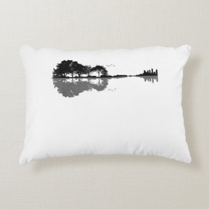 Acoustic Guitar Nature Est Music Bass Guitarist Decorative Cushion