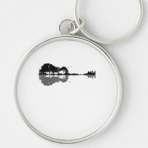 Acoustic Guitar Nature Est Music Bass Guitarist Key Ring