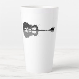 Acoustic Guitar Nature Est Music Bass Guitarist Latte Mug