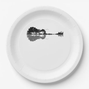 Acoustic Guitar Nature Est Music Bass Guitarist Paper Plate