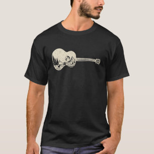 Acoustic Guitar Nature Mountain Music  Guitarist R T-Shirt