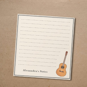 Acoustic Guitar Notepad