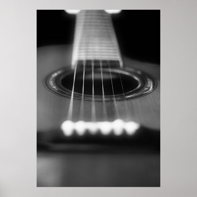 acoustic guitar perspective poster (Front)