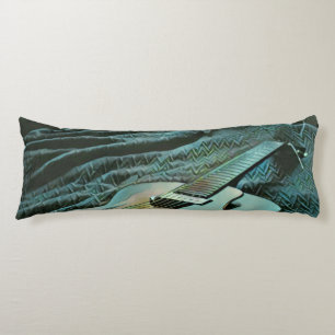 Acoustic guitar player body cushion