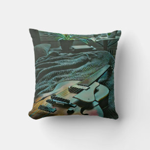 Acoustic guitar player cushion