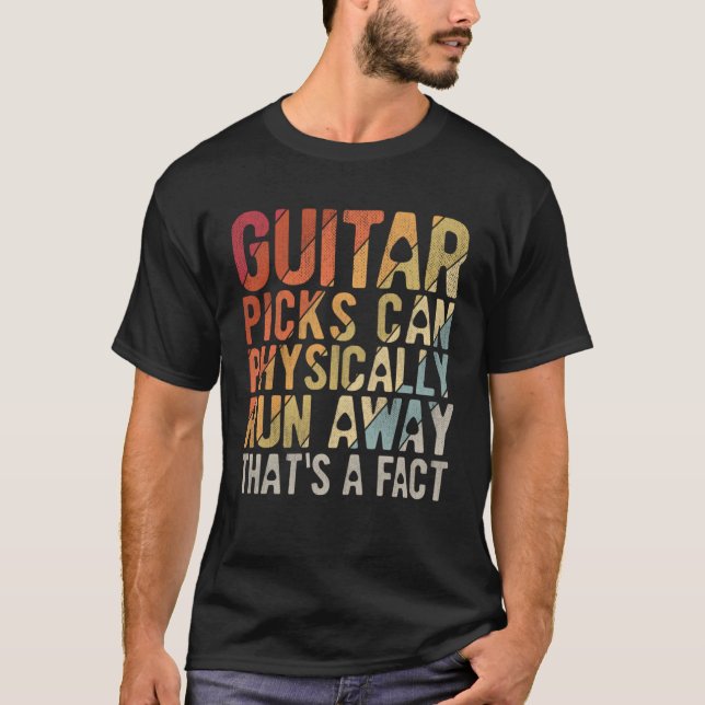 Acoustic Guitar Player For A Musician Guitarist  1 T-Shirt (Front)