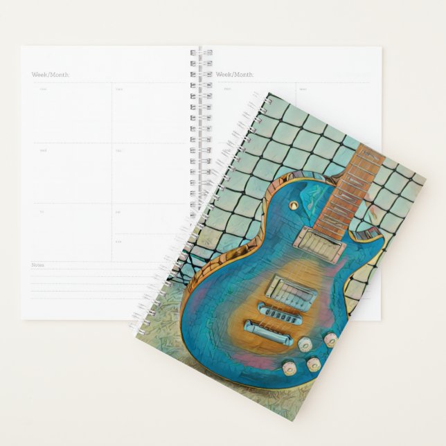 Acoustic guitar player gift planner (Display)