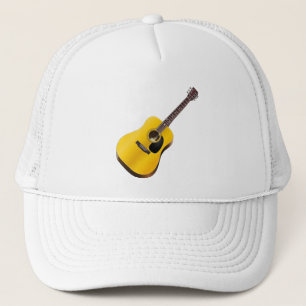 Acoustic Guitar Player Guitarist Hat