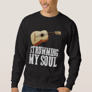 Acoustic Guitar Player Music Musician Guitarist Pl Sweatshirt