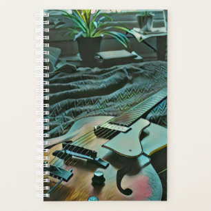 Acoustic guitar player planner
