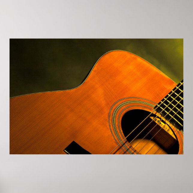 Acoustic guitar poster (Front)