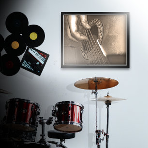 Acoustic Guitar Poster