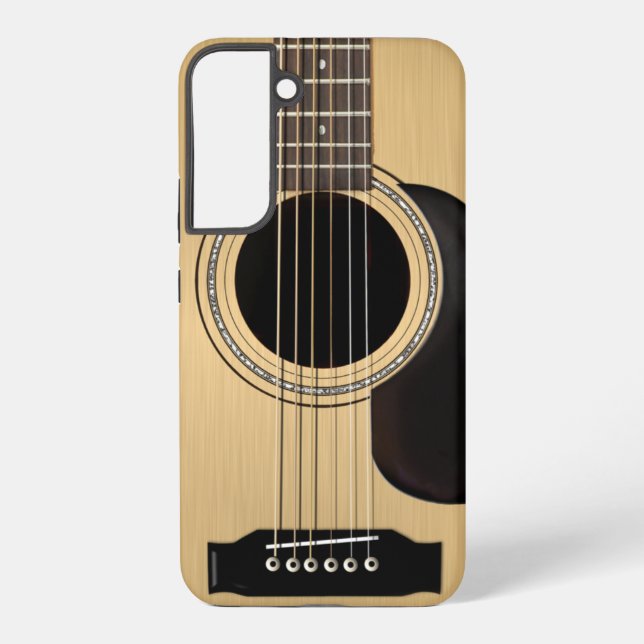 Acoustic Guitar Samsung Galaxy S22+ Case (Back)