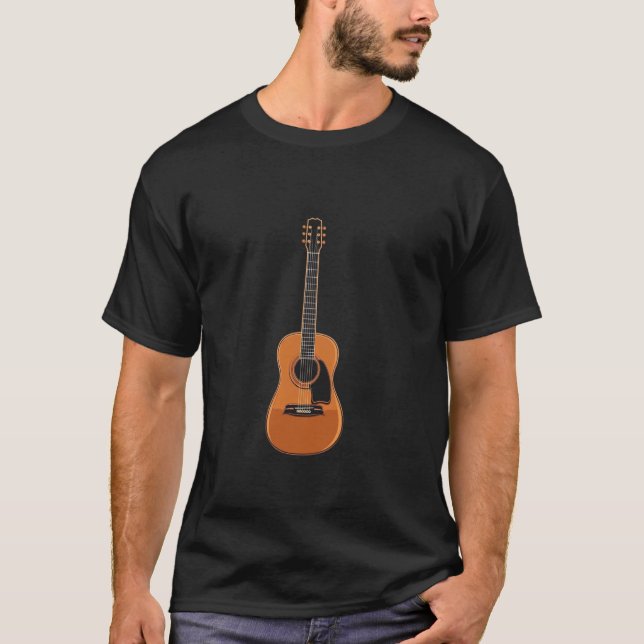 Acoustic Guitar T-Shirt (Front)