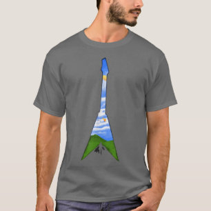 Acoustic Guitar Tree Life Guitar Nature Player Gui T-Shirt