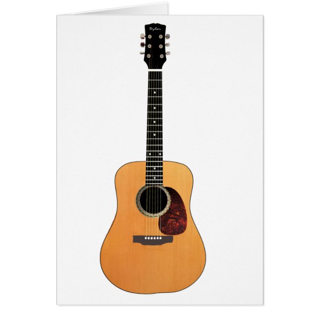 Acoustic Guitar vertical (Front)