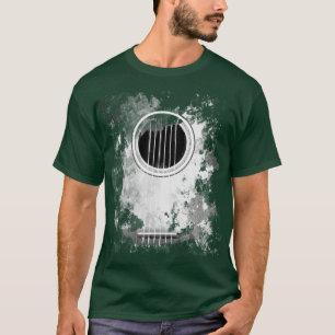 Acoustic Guitar Vintage Distressed Guitarists T-Shirt