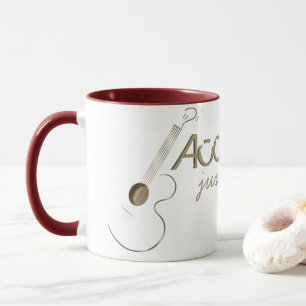 Acoustic Guitarist Mug