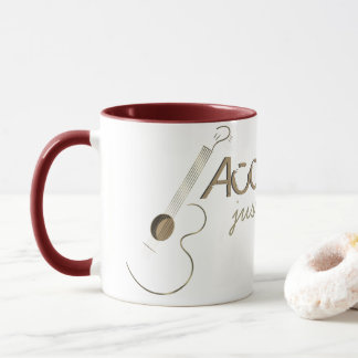 Acoustic Guitarist Mug