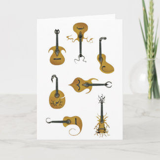 Acoustic Guitars Card