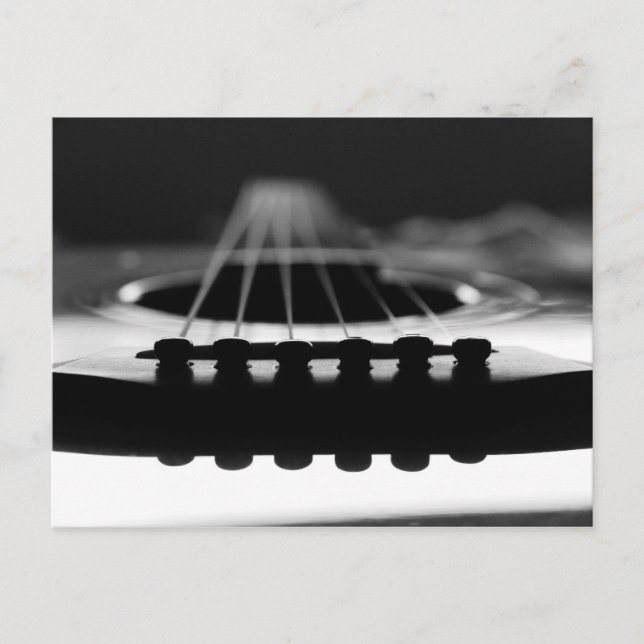 Acoustic Guitars Postcard (Front)
