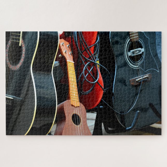 acoustic guitars puzzle (Horizontal)