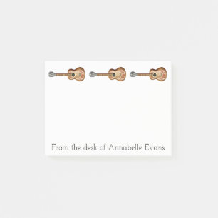 Acoustic Mexican Guitars Personalise Post-it Notes