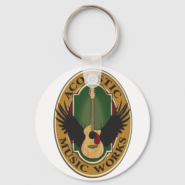Acoustic Music Works Key Chain (Front)