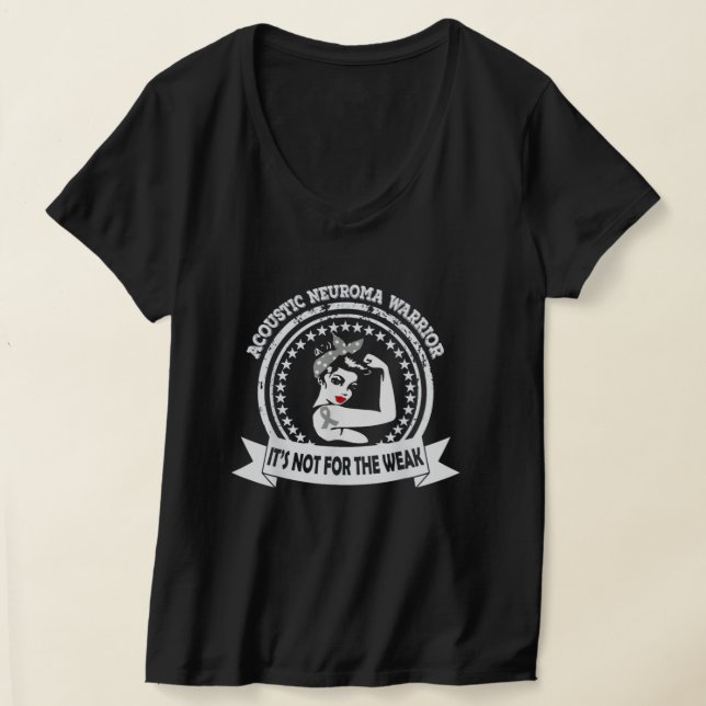Acoustic Neuroma Unbreakable T-Shirt (Laydown)