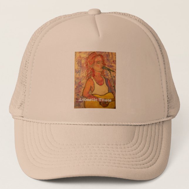 Acoustic Tones T-Shirt Trucker Hat (Front)