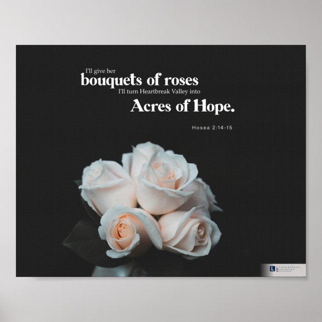 Acres of Hope (Hosea 2:14-15) Poster (Front)