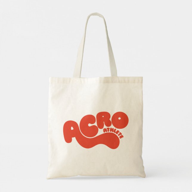 Acro Athlete tote bag (Back)
