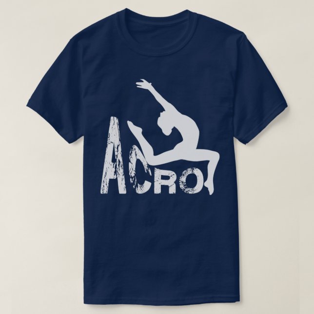 acro gymnastics T-Shirt (Design Front)