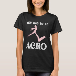 Acro Yoga Lovers Gift for couples, Acrobatic gym T-Shirt