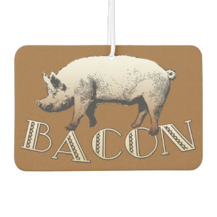 Acrobat BACON Pig Car Air Freshener