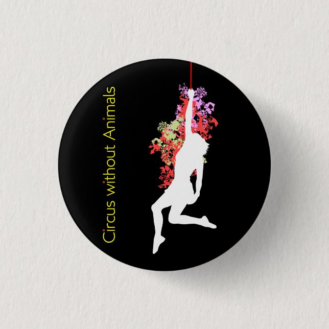 Acrobat of Modern Circus 3 Cm Round Badge (Front)