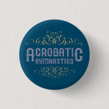 Acrobatic Gymnastics Button